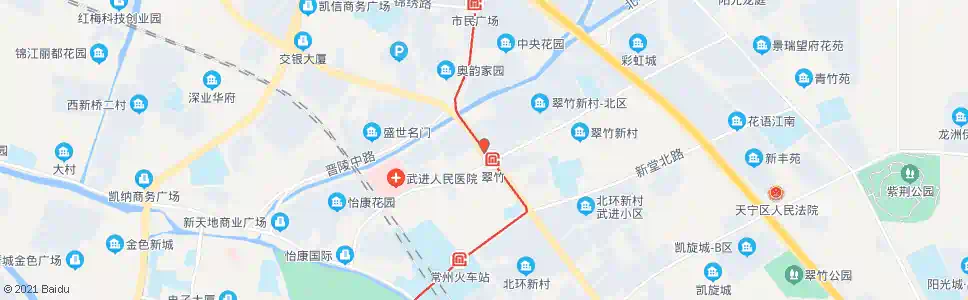 常州永宁路飞龙路(永宁花园)_公交站地图_常州公交_妙搜公交查询2025