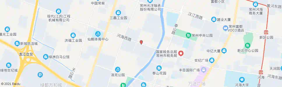 常州河海路秦岭路_公交站地图_常州公交_妙搜公交查询2025