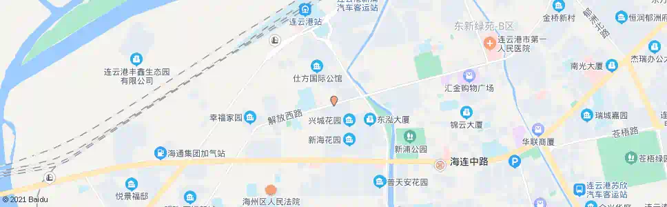 连云港电视台(西)_公交站地图_连云港公交_妙搜公交查询2025