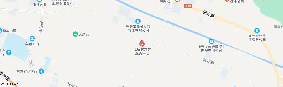 连云港江庄小学_公交站地图_连云港公交_妙搜公交查询2025