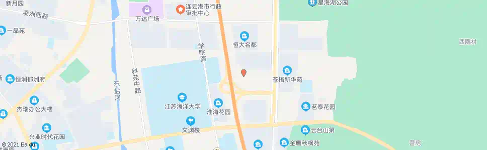 连云港劳动局(西)_公交站地图_连云港公交_妙搜公交查询2025