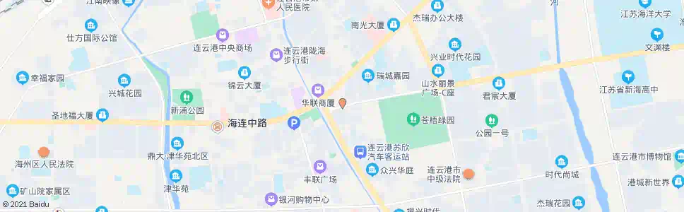 连云港振兴大厦_公交站地图_连云港公交_妙搜公交查询2025