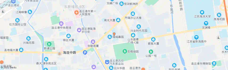 连云港外国语学校_公交站地图_连云港公交_妙搜公交查询2025