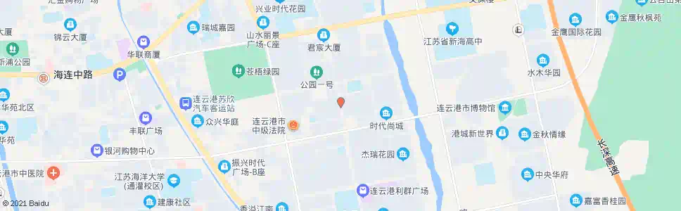 连云港双盛花园_公交站地图_连云港公交_妙搜公交查询2025