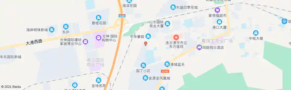 连云港园丁小区北门_公交站地图_连云港公交_妙搜公交查询2025