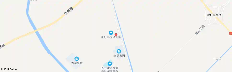 连云港张圩小区_公交站地图_连云港公交_妙搜公交查询2025