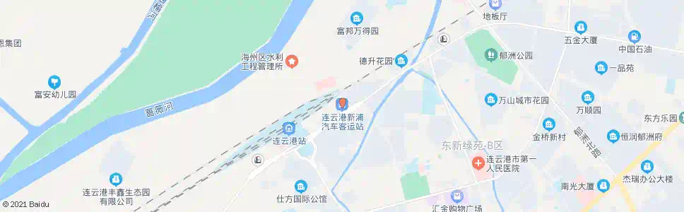 连云港连云港客运站(BRT)_公交站地图_连云港公交_妙搜公交查询2025