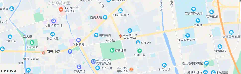 连云港东方银行_公交站地图_连云港公交_妙搜公交查询2025