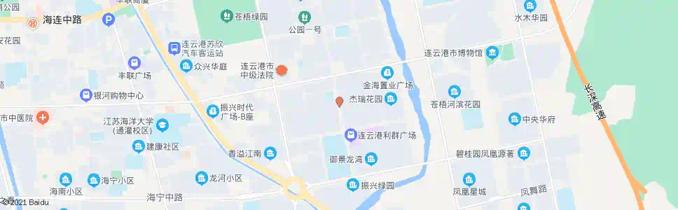 连云港香溢世纪花城东_公交站地图_连云港公交_妙搜公交查询2025