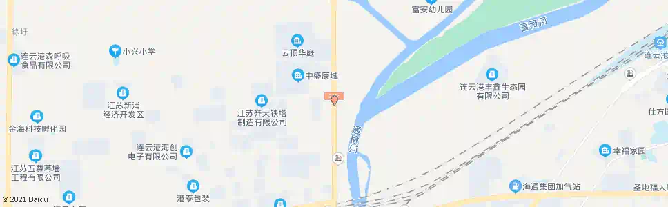 连云港新浦开发区_公交站地图_连云港公交_妙搜公交查询2025