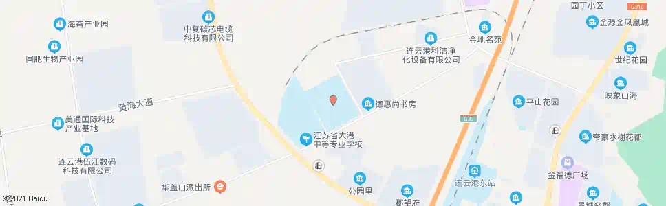 连云港东方中学_公交站地图_连云港公交_妙搜公交查询2025