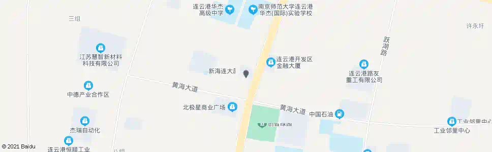 连云港开发区管委会_公交站地图_连云港公交_妙搜公交查询2025