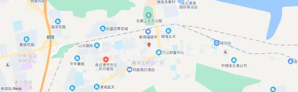 连云港购物中心南_公交站地图_连云港公交_妙搜公交查询2025