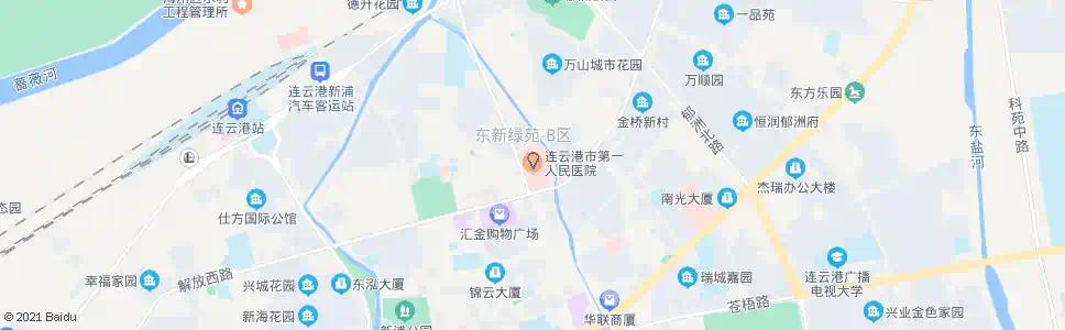 连云港县医院_公交站地图_连云港公交_妙搜公交查询2025