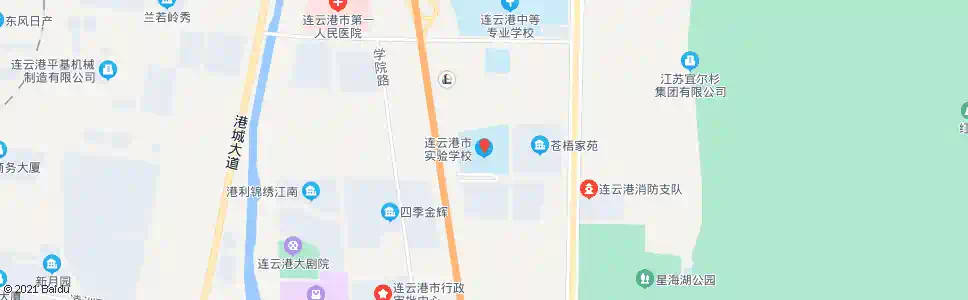 连云港实验学校_公交站地图_连云港公交_妙搜公交查询2025