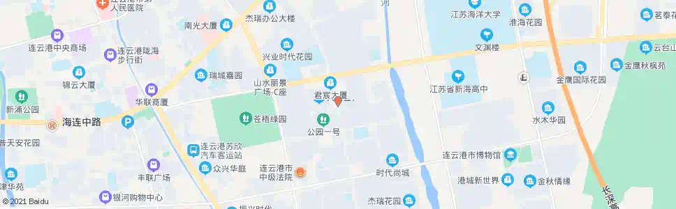 连云港巨龙生活广场_公交站地图_连云港公交_妙搜公交查询2025