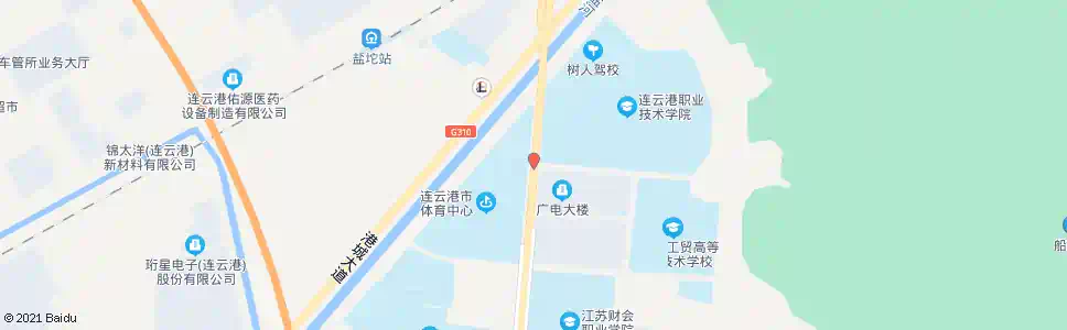 连云港体育中心东(西)_公交站地图_连云港公交_妙搜公交查询2025