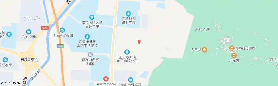 连云港七一六研究所东_公交站地图_连云港公交_妙搜公交查询2025