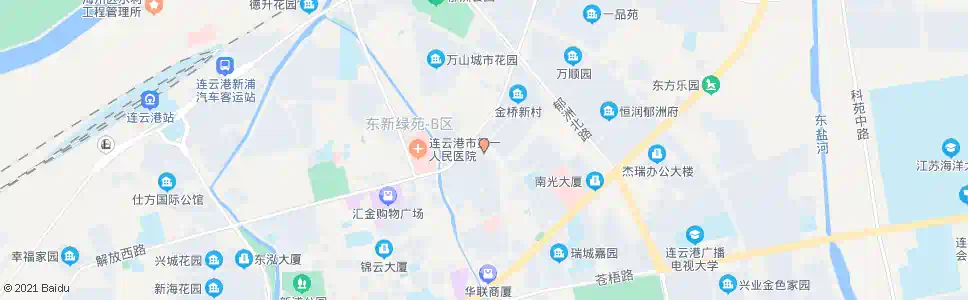 连云港万润商业街_公交站地图_连云港公交_妙搜公交查询2025