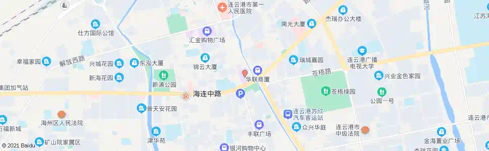 连云港购物中心_公交站地图_连云港公交_妙搜公交查询2025