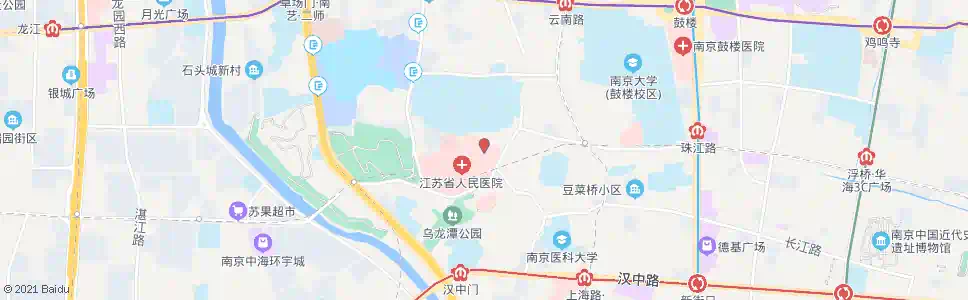 南京脑科医院_公交站地图_南京公交_妙搜公交查询2025