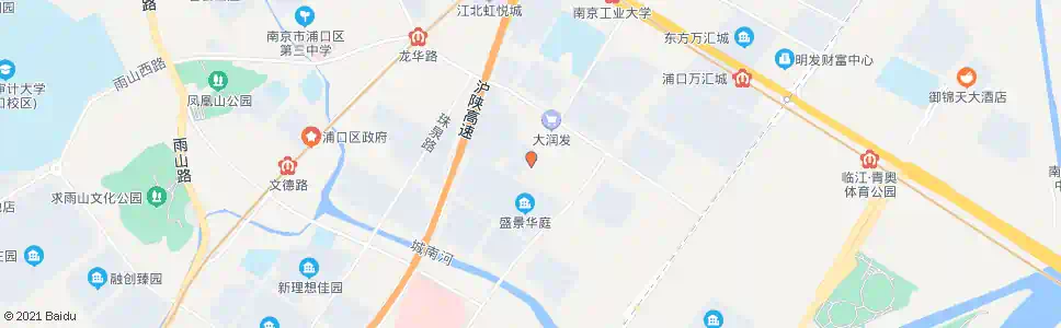 南京城南新村_公交站地图_南京公交_妙搜公交查询2025