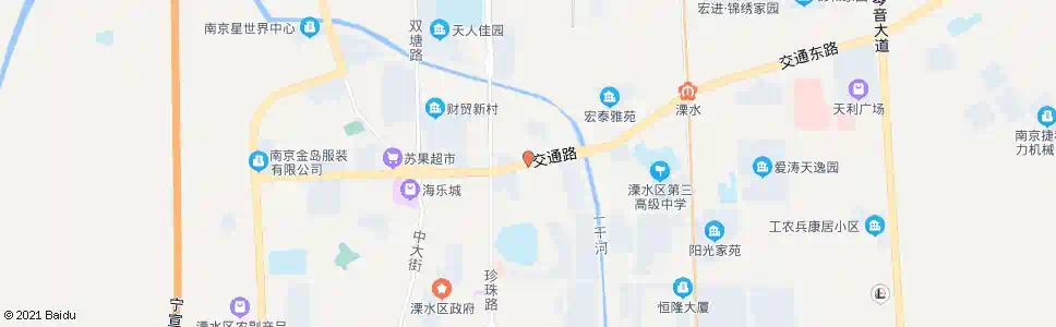 南京明都苑_公交站地图_南京公交_妙搜公交查询2025