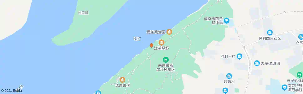 南京燕子矶三台洞_公交站地图_南京公交_妙搜公交查询2025