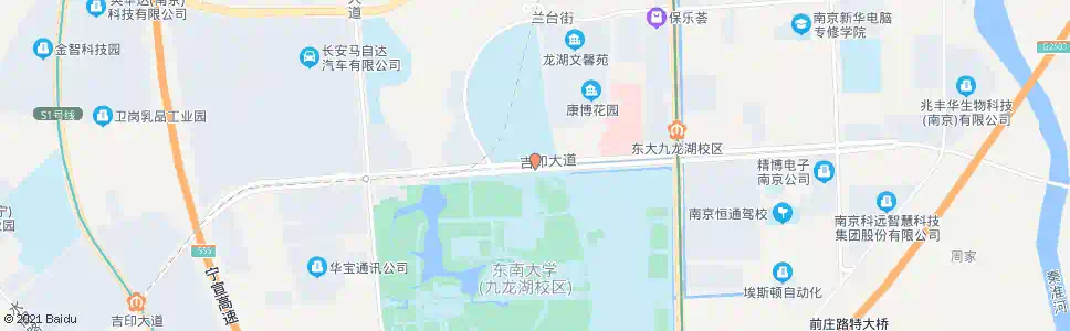 南京东大北门_公交站地图_南京公交_妙搜公交查询2025