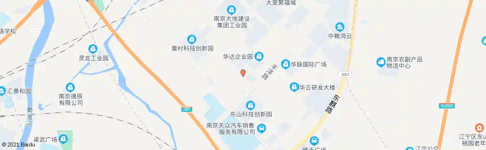 南京润麒路中_公交站地图_南京公交_妙搜公交查询2025