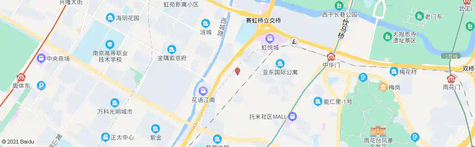 南京跨世纪物流_公交站地图_南京公交_妙搜公交查询2025