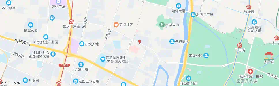 南京东升村(省第二中医院)_公交站地图_南京公交_妙搜公交查询2025