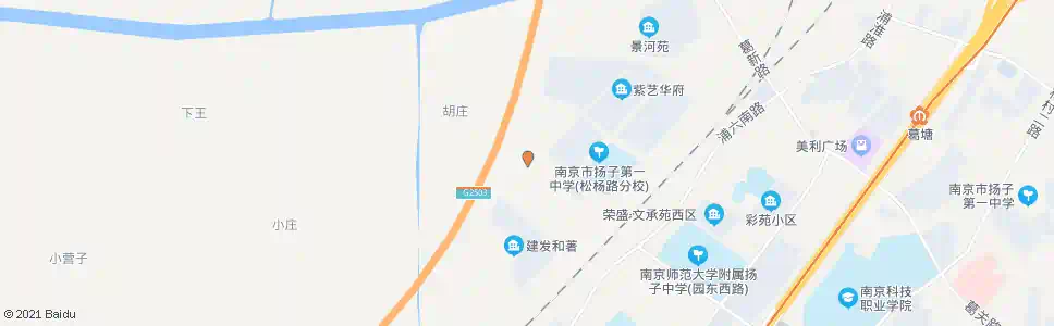 南京武庄桥_公交站地图_南京公交_妙搜公交查询2025