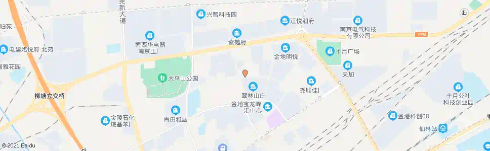南京新城路翠林北路_公交站地图_南京公交_妙搜公交查询2025