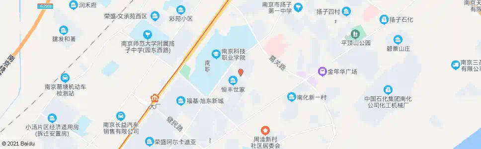 南京毕洼路欣乐路_公交站地图_南京公交_妙搜公交查询2025