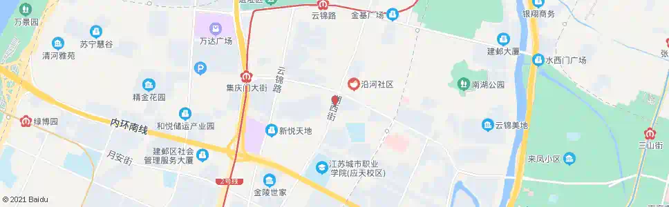南京沿河村南_公交站地图_南京公交_妙搜公交查询2025