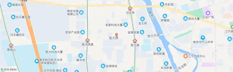 南京挹淮街南_公交站地图_南京公交_妙搜公交查询2025