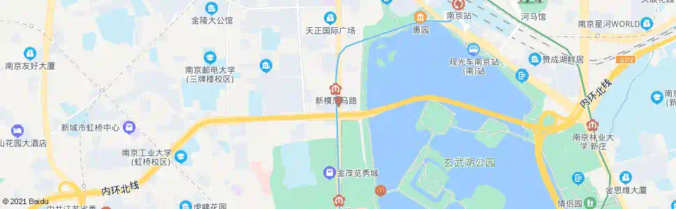 南京玄武湖隧道_公交站地图_南京公交_妙搜公交查询2025