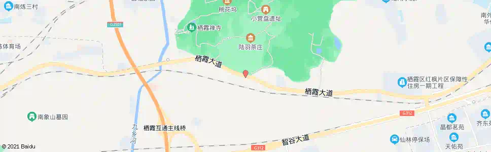南京栖霞山东_公交站地图_南京公交_妙搜公交查询2025