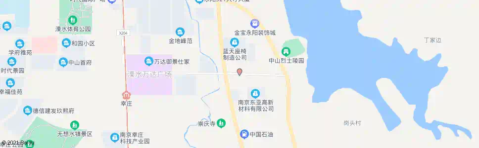 南京铁石岗村委会_公交站地图_南京公交_妙搜公交查询2025