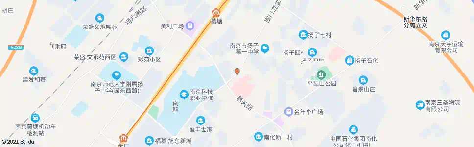 南京扬村二路南_公交站地图_南京公交_妙搜公交查询2025