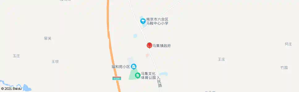 南京马集镇政府_公交站地图_南京公交_妙搜公交查询2025