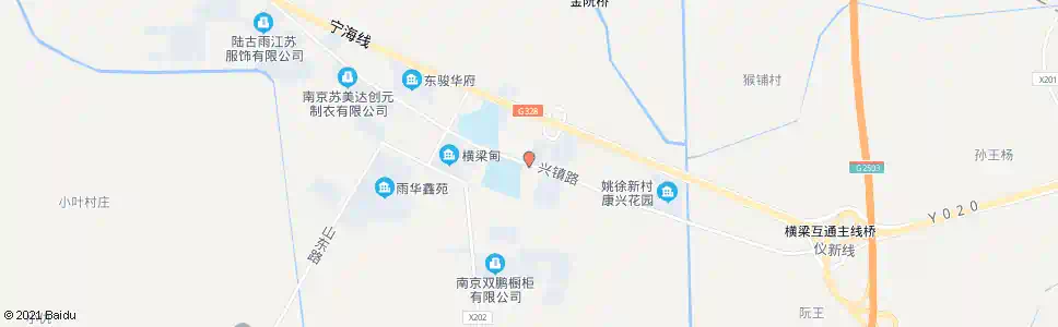 南京横梁小学_公交站地图_南京公交_妙搜公交查询2025