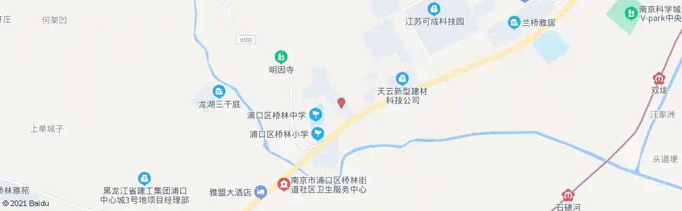 南京蒙雨家园_公交站地图_南京公交_妙搜公交查询2025