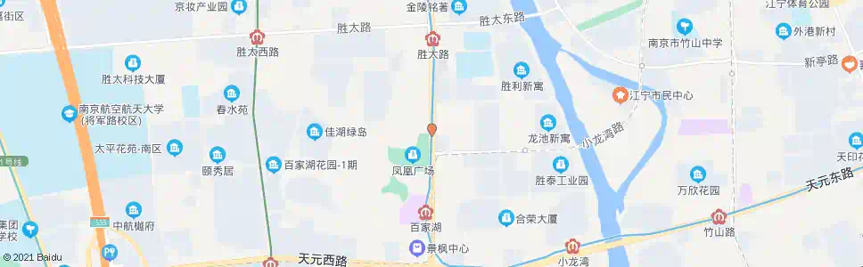 南京白龙广场西_公交站地图_南京公交_妙搜公交查询2025