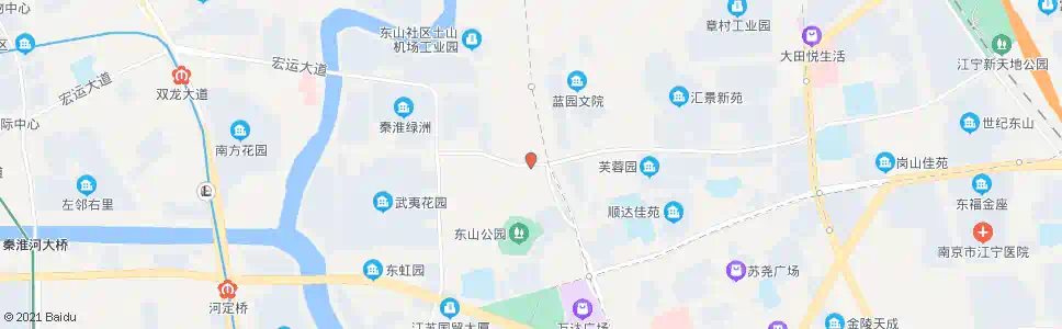 南京土山路_公交站地图_南京公交_妙搜公交查询2025