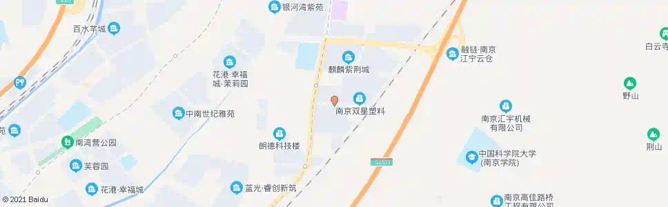 南京麒麟工业园东_公交站地图_南京公交_妙搜公交查询2025