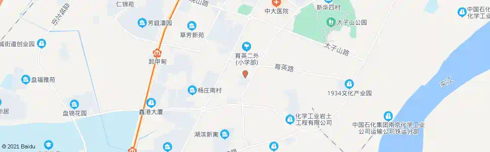南京育英路幸福慈善路_公交站地图_南京公交_妙搜公交查询2025