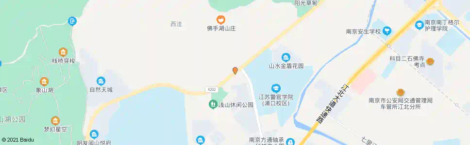 南京沿山大道七里桥北路_公交站地图_南京公交_妙搜公交查询2025