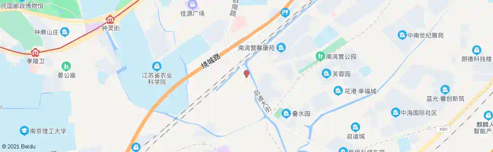 南京启迪大街马高路_公交站地图_南京公交_妙搜公交查询2025